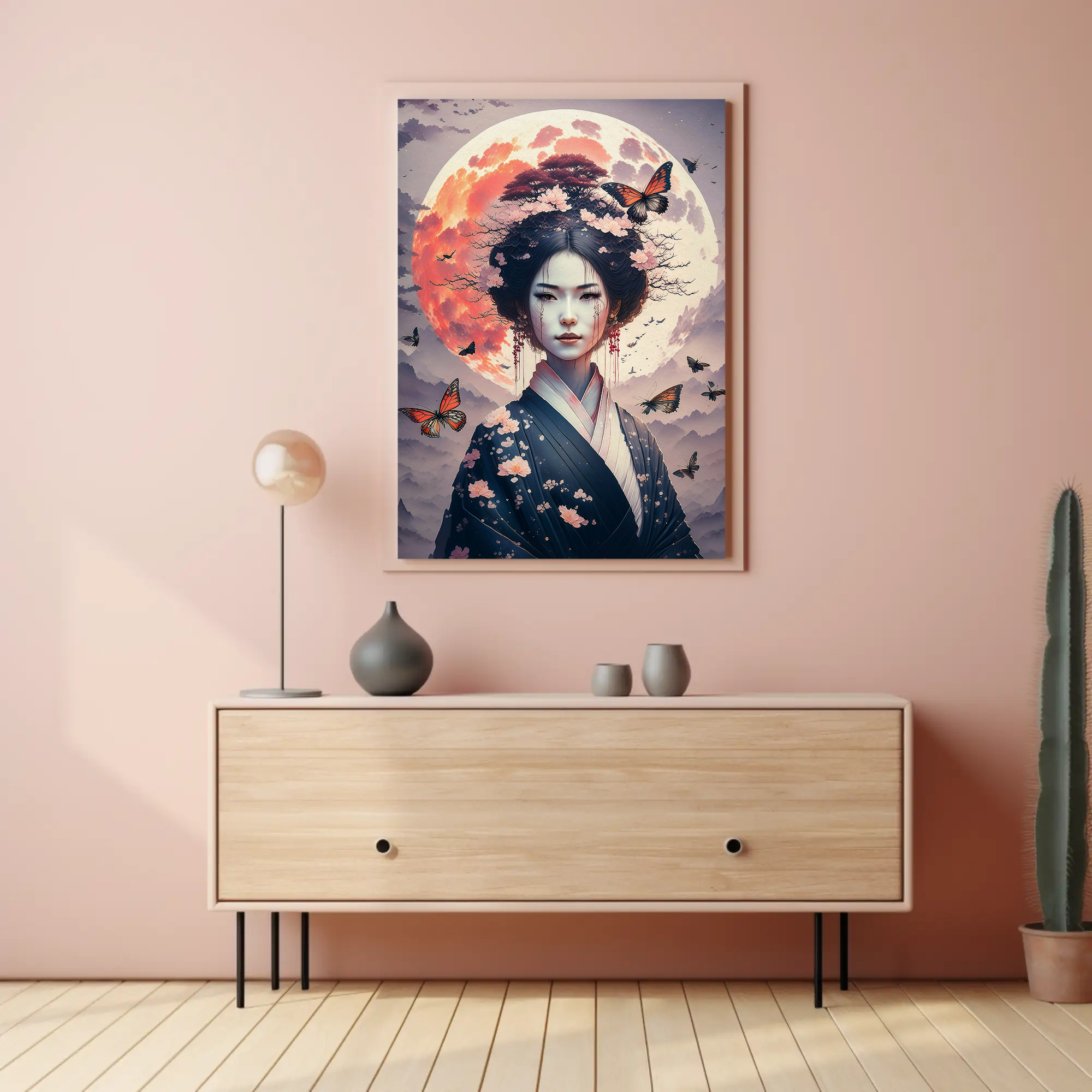 Japanische Geisha